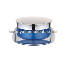 scallop acrylic cosmetic cream jar